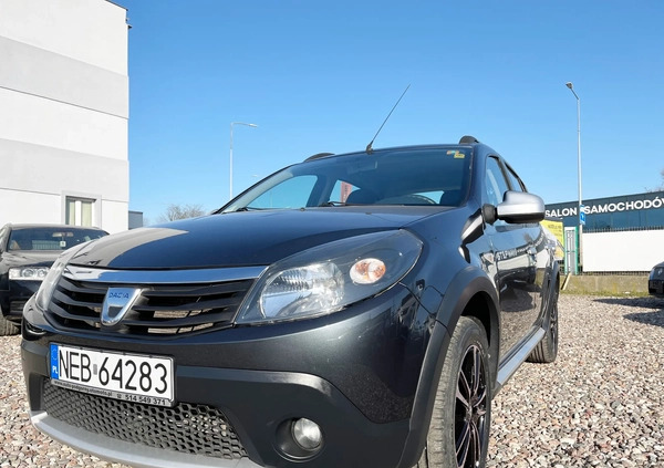 Dacia Sandero cena 25900 przebieg: 143365, rok produkcji 2012 z Pobiedziska małe 742